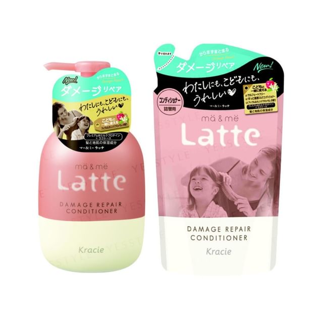 Kracie Ma & Me Latte Damage Repair Conditioner Refill 360g