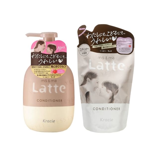 Kracie Ma & Me Latte Hair Care Conditioner 360g Refill