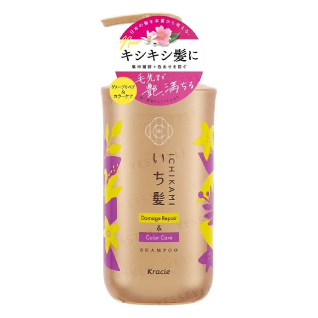 Kracie - Ichikami Damage Repair & Color Care Shampoo