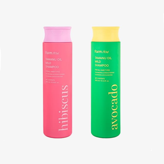 Farm Stay Tamanu Oil Mild Shampoo Avocado