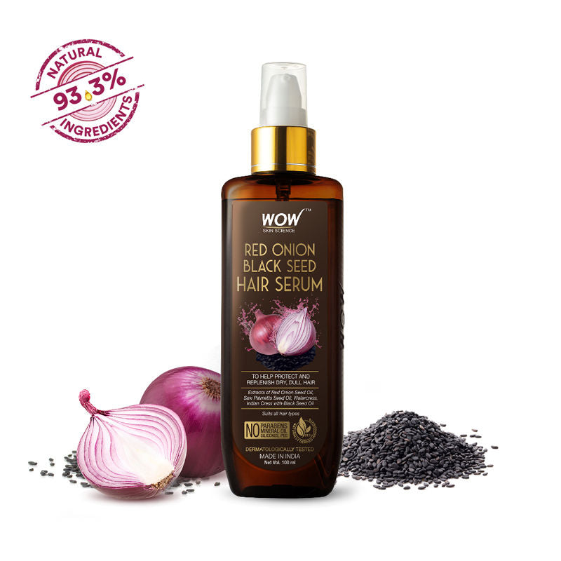 WOW Skin Science Red Onion Black Seed Hair Serum