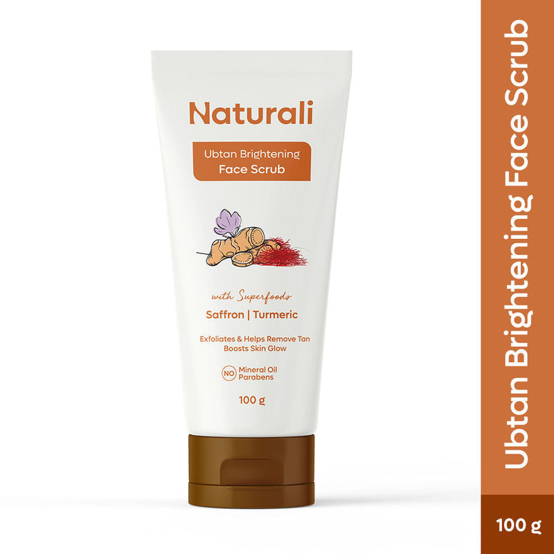 Naturali Ubtan Brightening Face Scrub