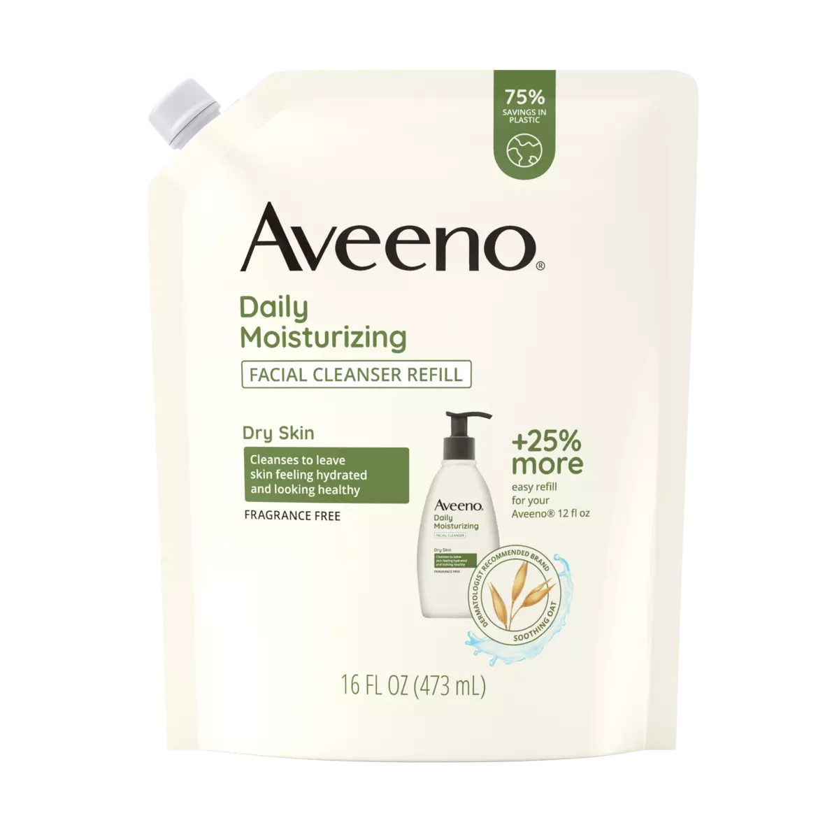 Daily Moisturizing Facial Cleanser Refill
