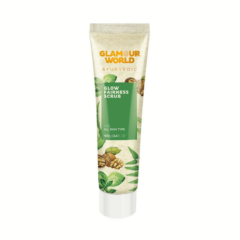 GLAMOUR WORLD AYURVEDIC Glow Fairness Scrub