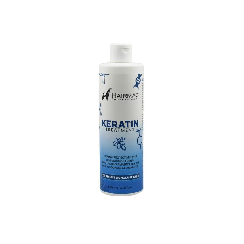 Hairmac Professional Advanced Keratin Treatment for all Hair types. 80% straight hair