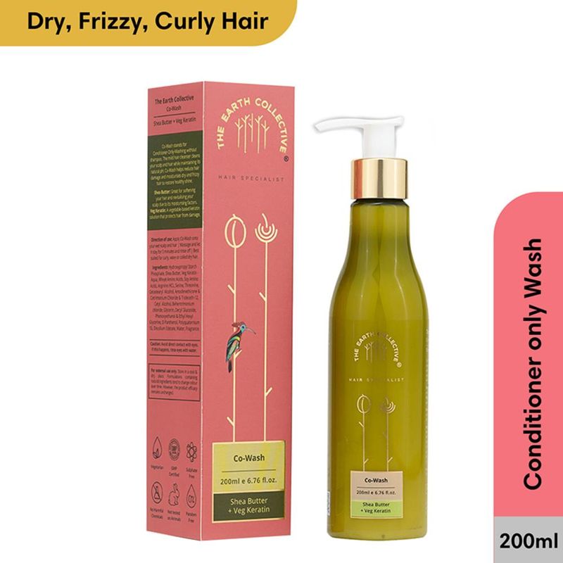 The Earth Collective Co-Wash Conditioner Only Wash With Keratin