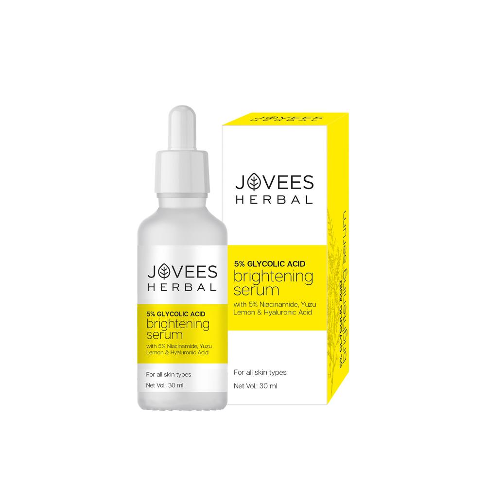 JOVEES HERBAL 5% GLYCOLIC ACID BRIGHTENING SKIN SERUM(30ML)