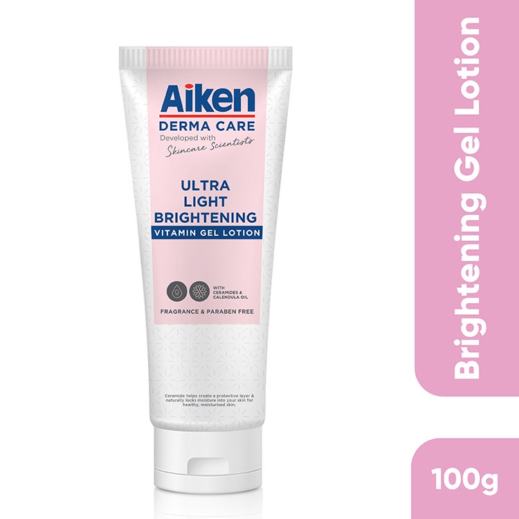 Aiken Derma Care Ultra Light Brightening Vitamin Gel Lotion 100G