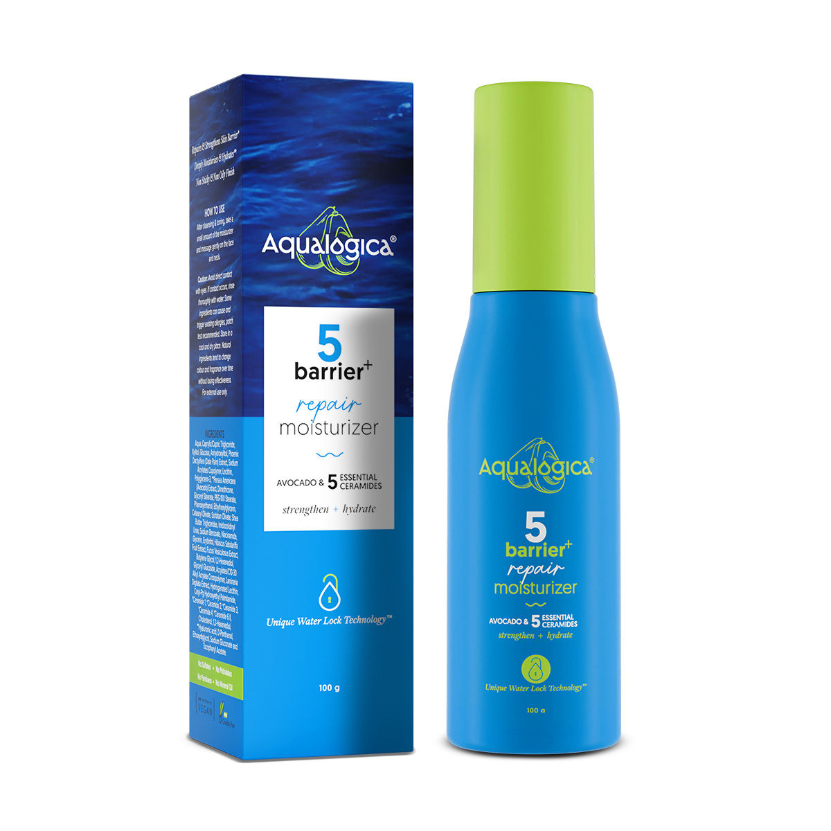Aqualogica 5 Barrier+ Repair Moisturizer With Avocado & 5 Essential Ceramides