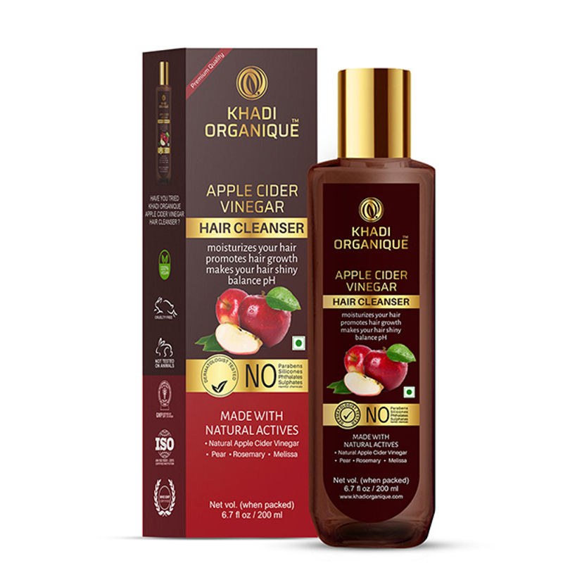 Khadi Organique Apple Cider Vinegar Hair Cleanser