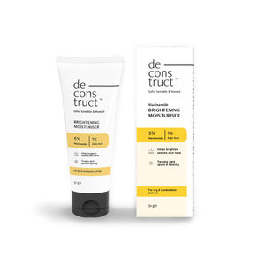 Deconstruct Niacinamide Brightening Moisturizer- 5% Niacinamide + 1% Kojic Acid + 5% Vitamin C + Vitamin E (50 gm)