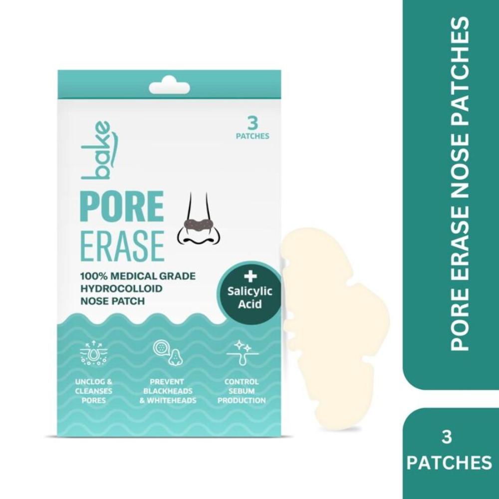 BAKE 2% Salicylic Acid Hydrocolloid Nose Strips for Blackheads & Whiteheads