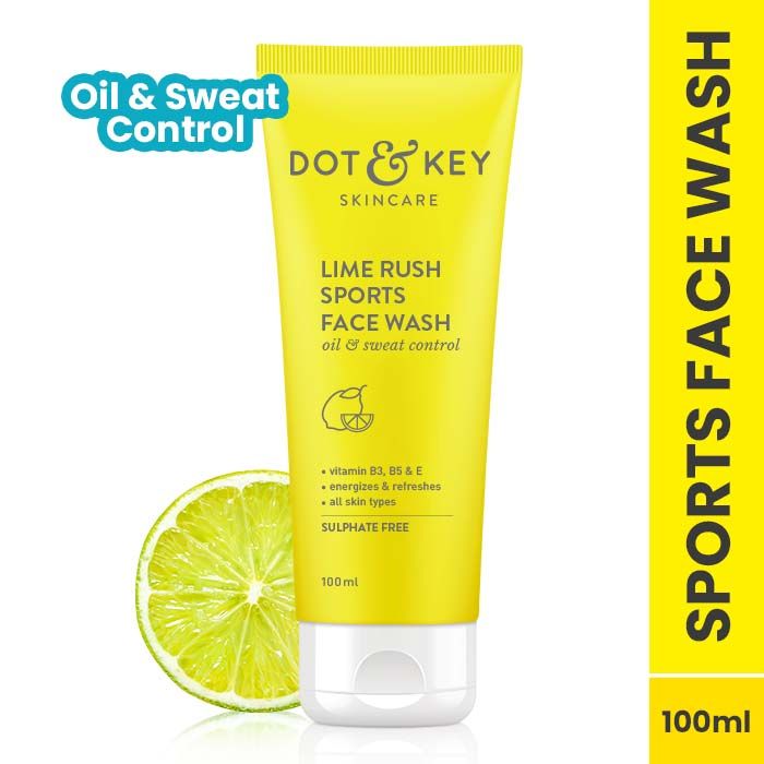 Dot & Key Lime Rush Sports Face Wash