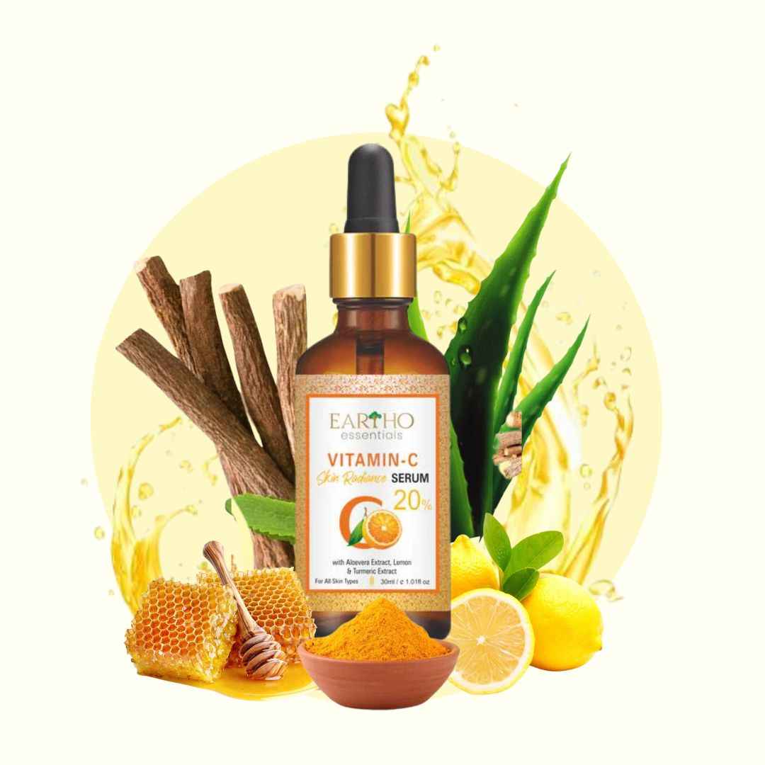 Eartho Essentials 20% Vitamin C Skin Radiance Serum 30ml