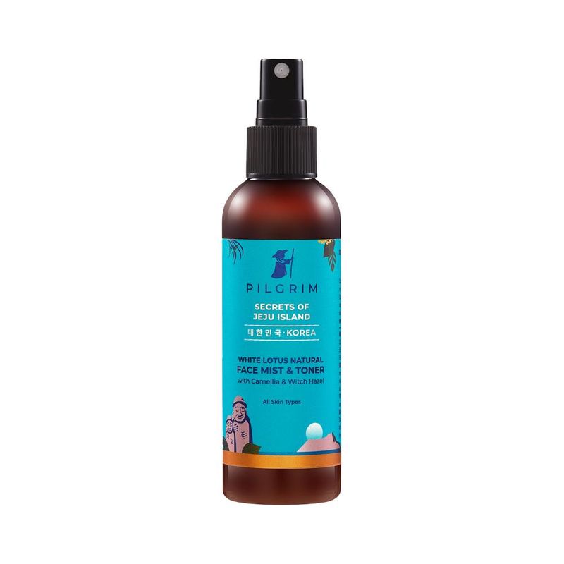 Pilgrim White Lotus Natural Face Mist & Toner with Camellia & Witch Hazel