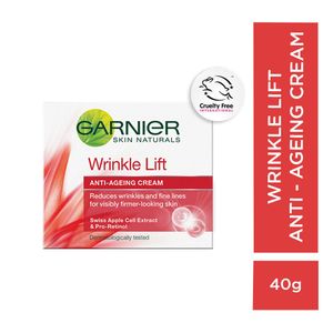 Garnier Skin Naturals Wrinkle Lift Anti Agening cream Moisturizing & Smoothning (40 gm)