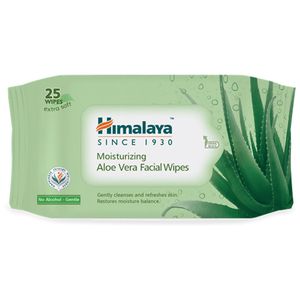 Himalaya Moisturizing Aloe Vera Facial Wipes 25's