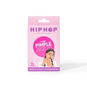 HipHop Skincare Acne Patch With Hydrocolloid & Salicylic Acid| Absorbs Pus, Flattens Pimples | Quick-Acting, Waterproof & Transparent | For Men & Women, All Skin Types 25 gm