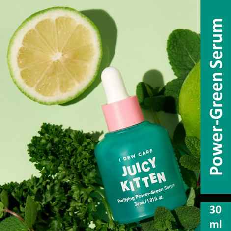 I DEW CARE JUICY KITTEN, Purifying Power Green Serum