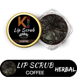 KINDED Lip Scrub Herbal Exfoliator for Men Women(10 gm, Coffee)