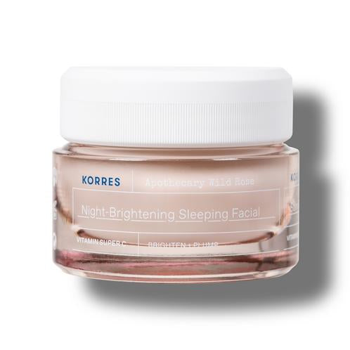 KORRES Wild Rose Sleeping Facial | Brightening Skin Cream