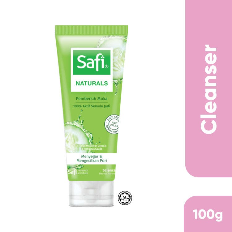 Safi Pembersih Muka Sari Mentimun 100G