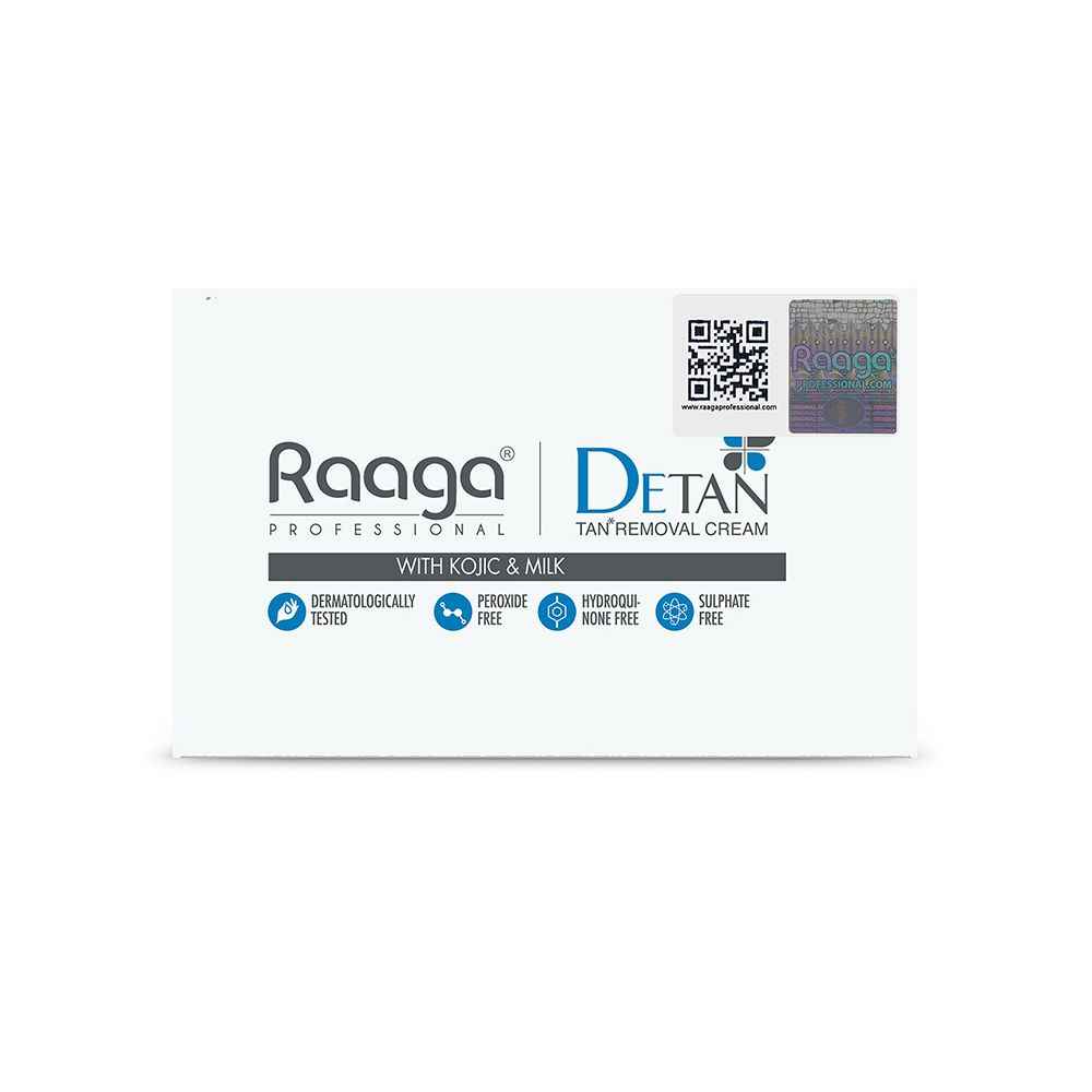 Raaga Professional De Tan Tan Removal Cream (12 g x 6)