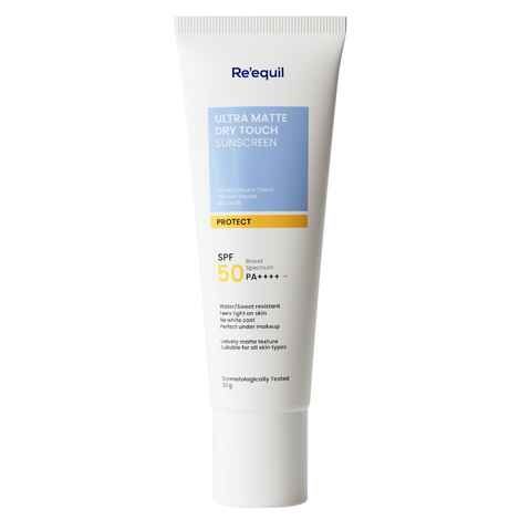 Re'equil Ultra Matte Dry Touch Sunscreen Gel SPF 50 PA++++