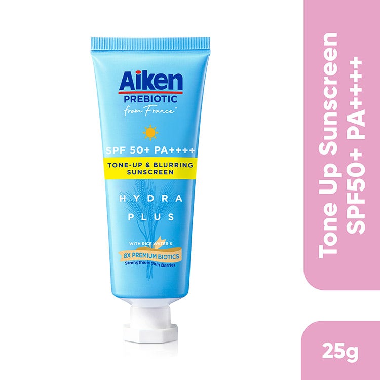 Aiken Prebiotic 8X Premium Biotics Sunscreen Super Uv Protection Pa+++ Spf 50 25Ml