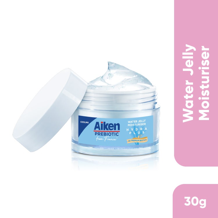 Aiken Prebiotic 8X Premium Biotics Water Jelly Moisturiser 30G