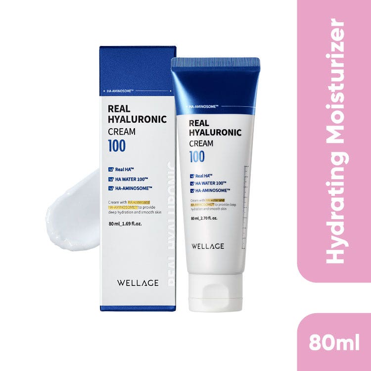Wellage Real Hyaluronic 100 Cream 80Ml