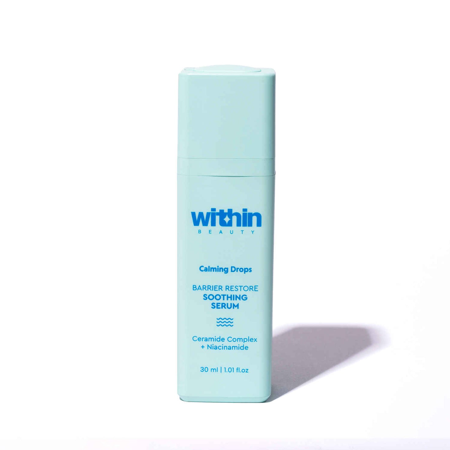 Within Beauty Calming Drops Barrier Build Soothing Serum for All Skin Types | Quick Absorbing | Infused with Ceramides & Hyaluronic Acid | 30 ml