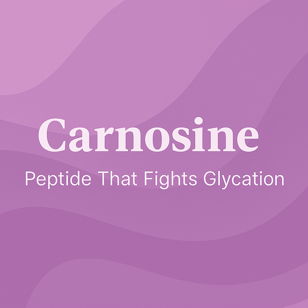 Carnosine - Peptide That Fights Glycation