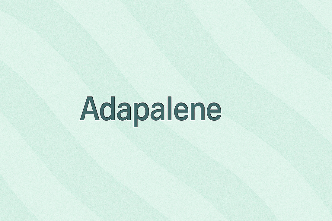 Adapalene: Third-Generation Retinoid for Acne and Anti-Aging