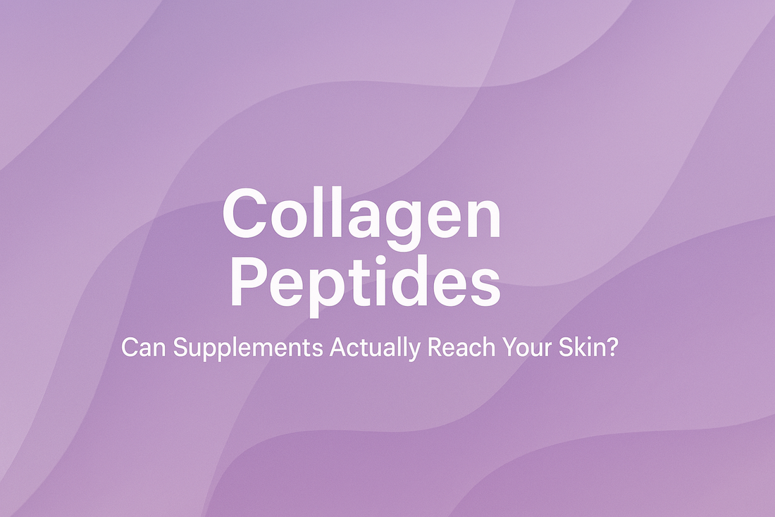 Collagen Peptides - Can Supplements Actually Reach Your Skin?