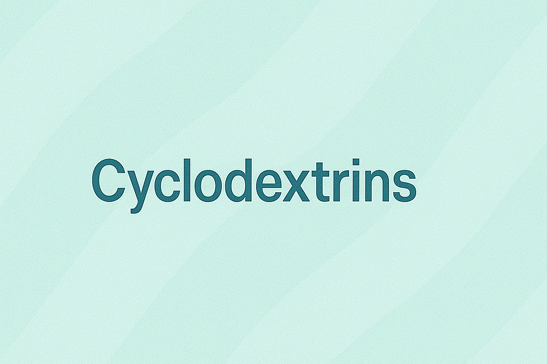 Cyclodextrins: The Molecular Carriers Revolutionizing Ingredient Delivery and Stability