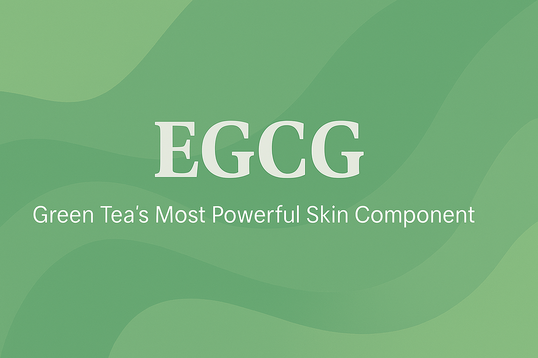EGCG - Green Tea's Most Powerful Skin Component