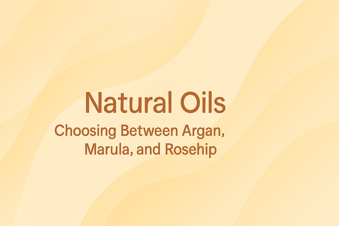 Natural Oils - Choosing Between Argan, Marula, and Rosehip