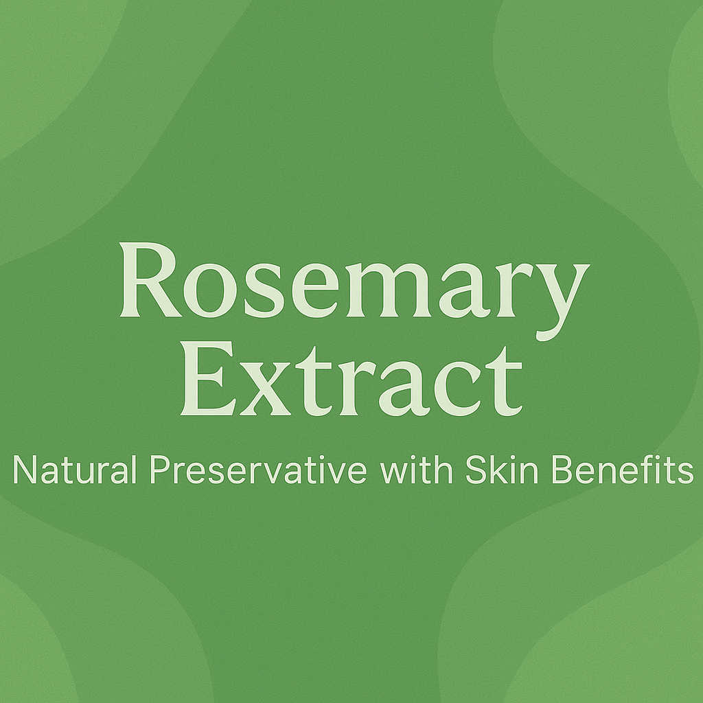 Rosemary Extract - Natural Preservative with Skin Benefits