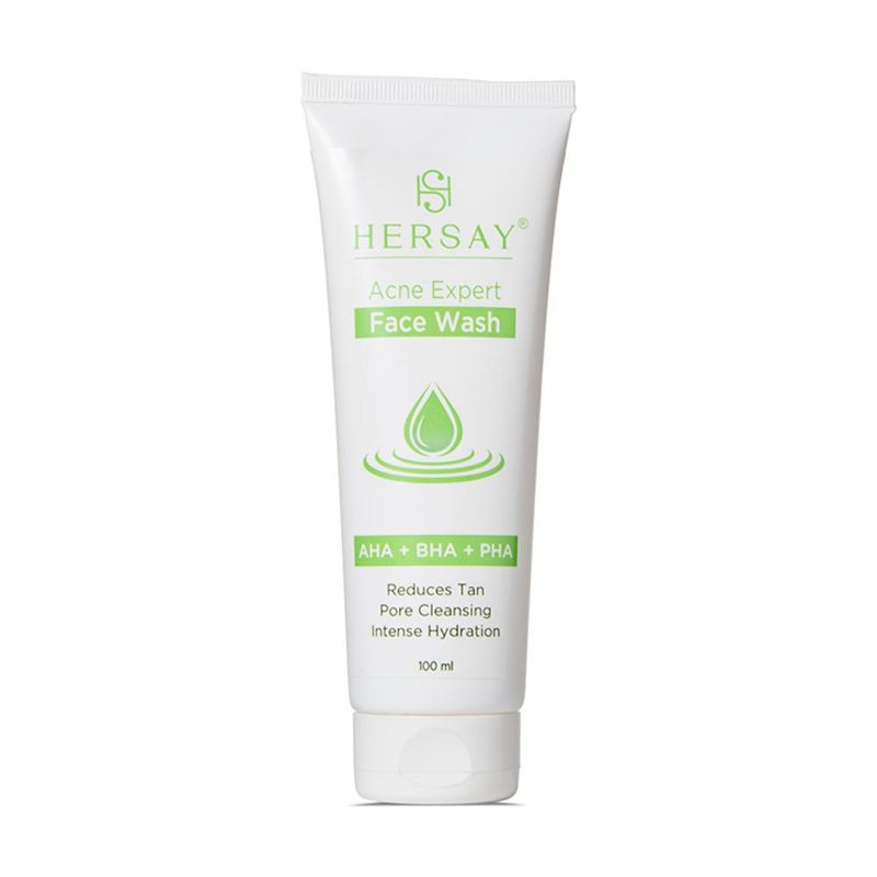 HERSAY Acne Expert Face Wash With AHA & BHA