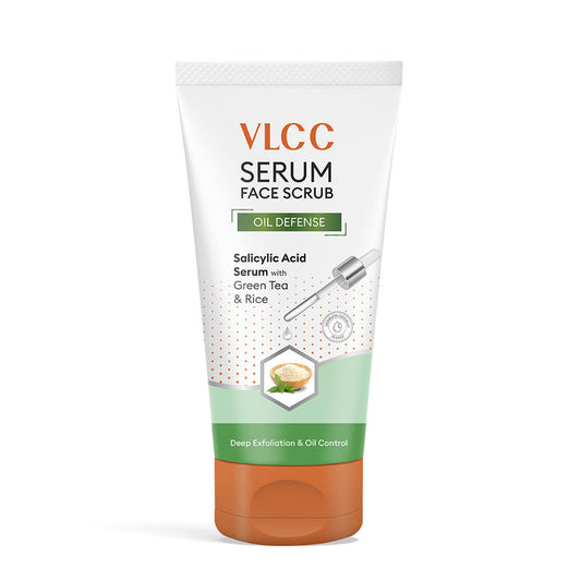 VLCC Oil Defense Scrub With Salicylic Acid Serum Green Tea & Rice