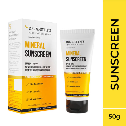 Dr. Sheth's Mineral Sunscreen