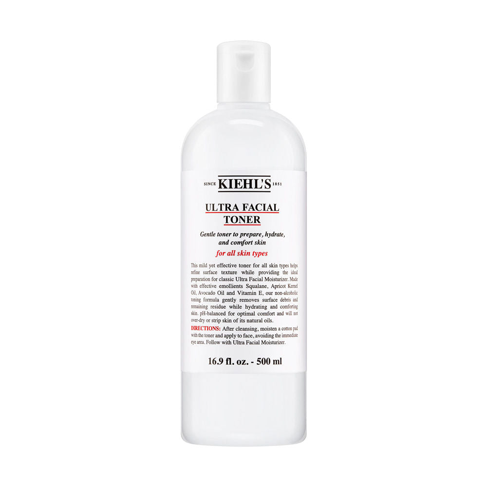 KIEHL'S ULTRA FACIAL TONER WITH AVOCADO OIL & APRICOT KERNEL OIL FOR HEALTHIER-LOOKING SKIN(250ML)