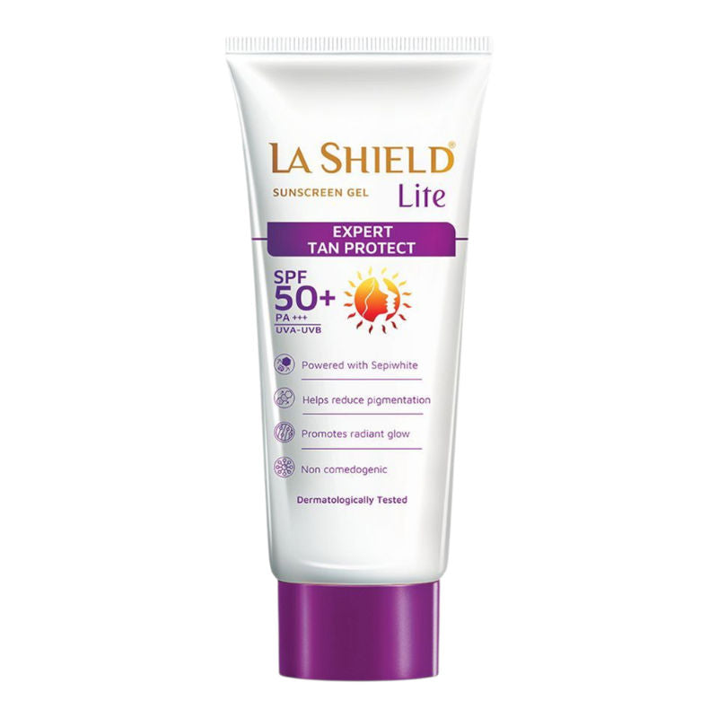 La Shield Lite SPF 50 PA+++ Mineral Sunscreen Gel Reduces Pigmentation & Dark Spots Oil-free