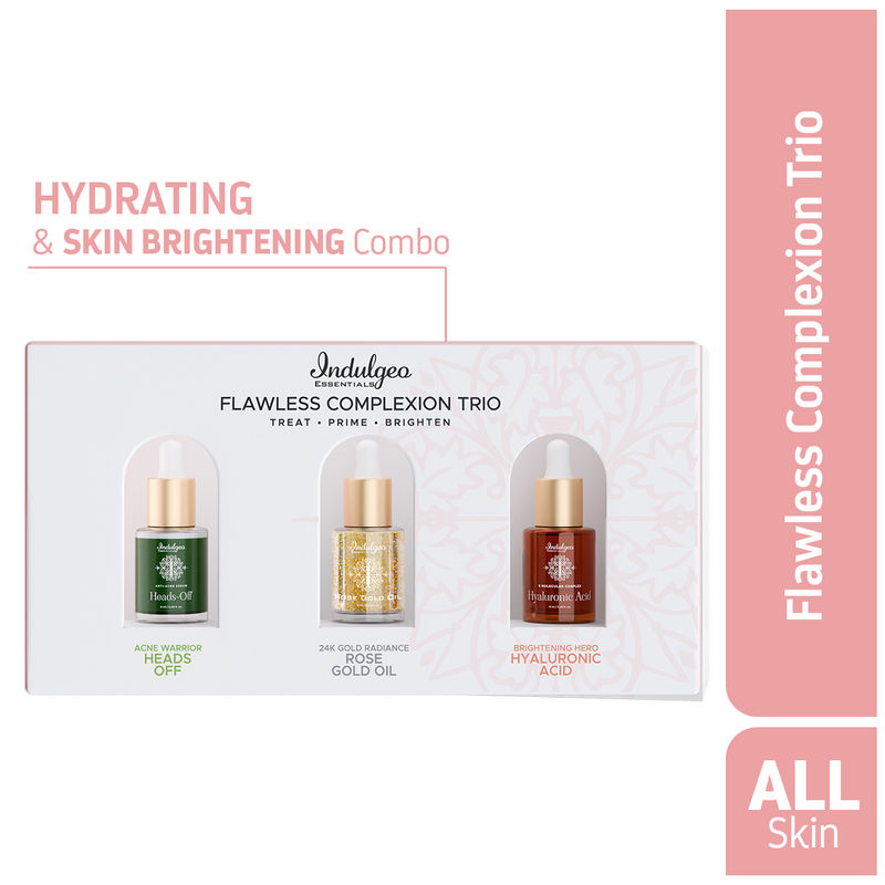 Indulgeo Essentials Flawless Complexion Trio