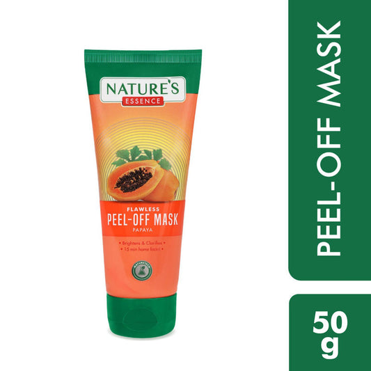 Natures Essence Flawless Peel-Off Mask For Glowing Skin Papaya Face Mask