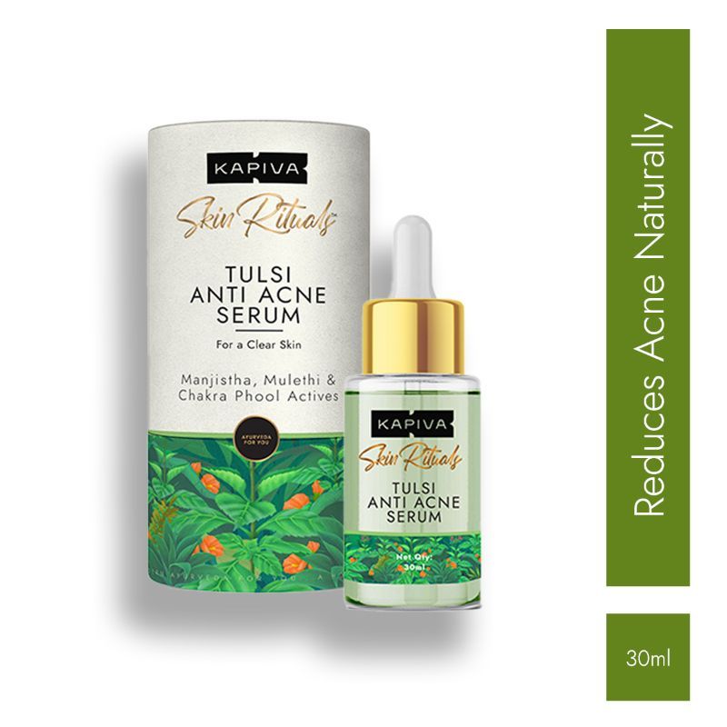 Kapiva Tulsi Anti Acne Serum Face Serum for Acne & Acne Marks