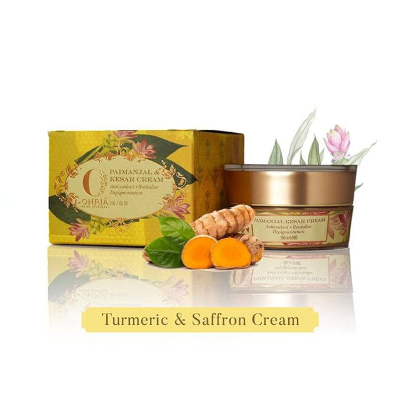 Ohria Ayurveda Paimanjal Kesar Cream, Revitalise & Nourishment