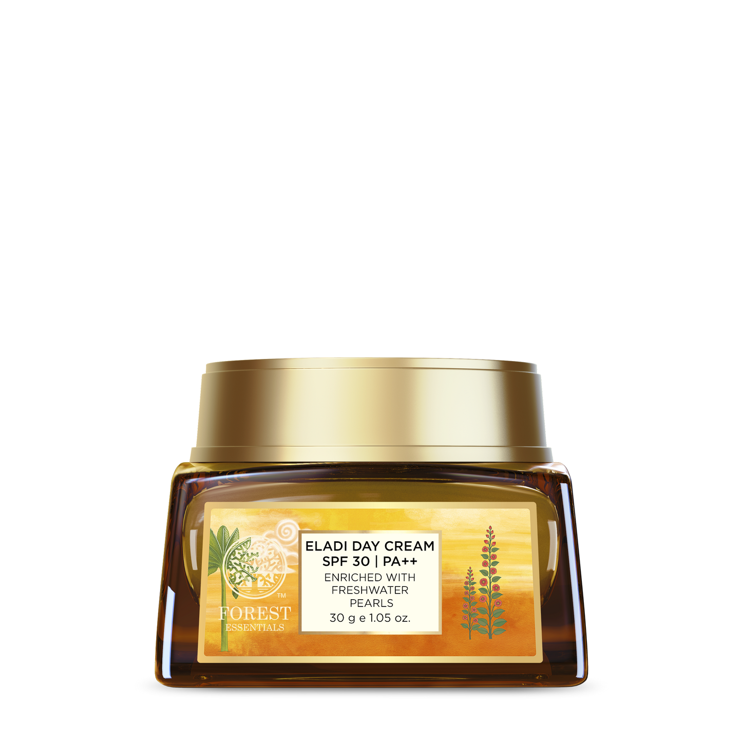 Forest Essentials Eladi Day Cream With SPF 30 PA++ Ayurvedic For Acne Prone Skin With Niacinamide