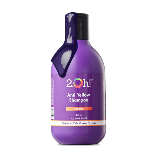 2.Oh Italian Anti Yellow Shampoo, Purple Shampoo For Grey, Colored, Blonde, Highlighted Hair